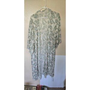 Lucky Brand Print Open Shawl BNWT Rayon Lightweight Layer